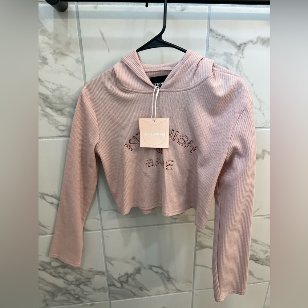 Kittenish Cropped Sweater
